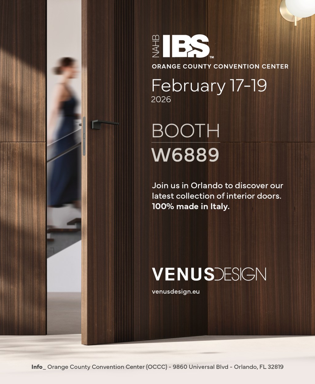 Le nuove collezioni di porte interne in anteprima mondiale a Orlando (FL)-VENUS